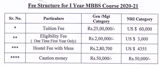 Dy Patil Medical College Pune fees